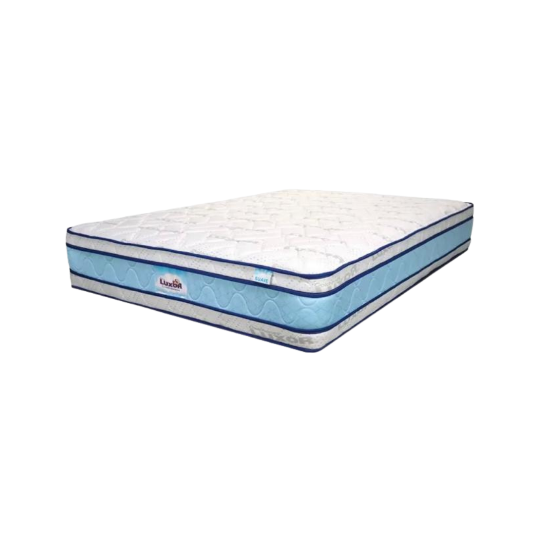colchón luxor doble pillow blue top 60 queen colchón luxor doble pillow blue top 60 queen