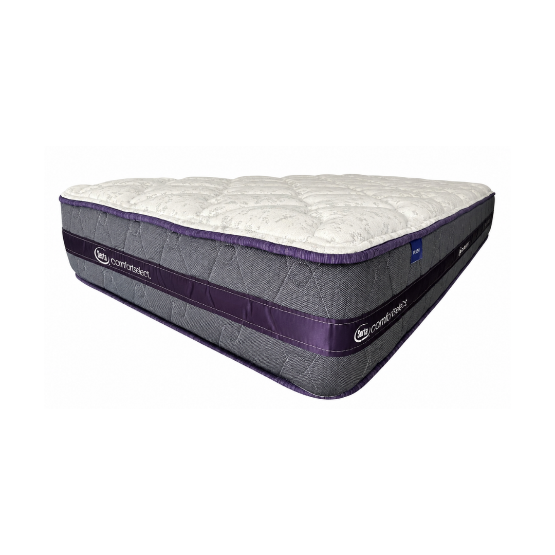 colchón serta línea plush individual Colchón Serta Línea Plush Individual con confort firme y tejido de punto 100% algodón