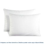 Almohada Luxor Home Firm Queen de confort firme con relleno de microfibra conjugada